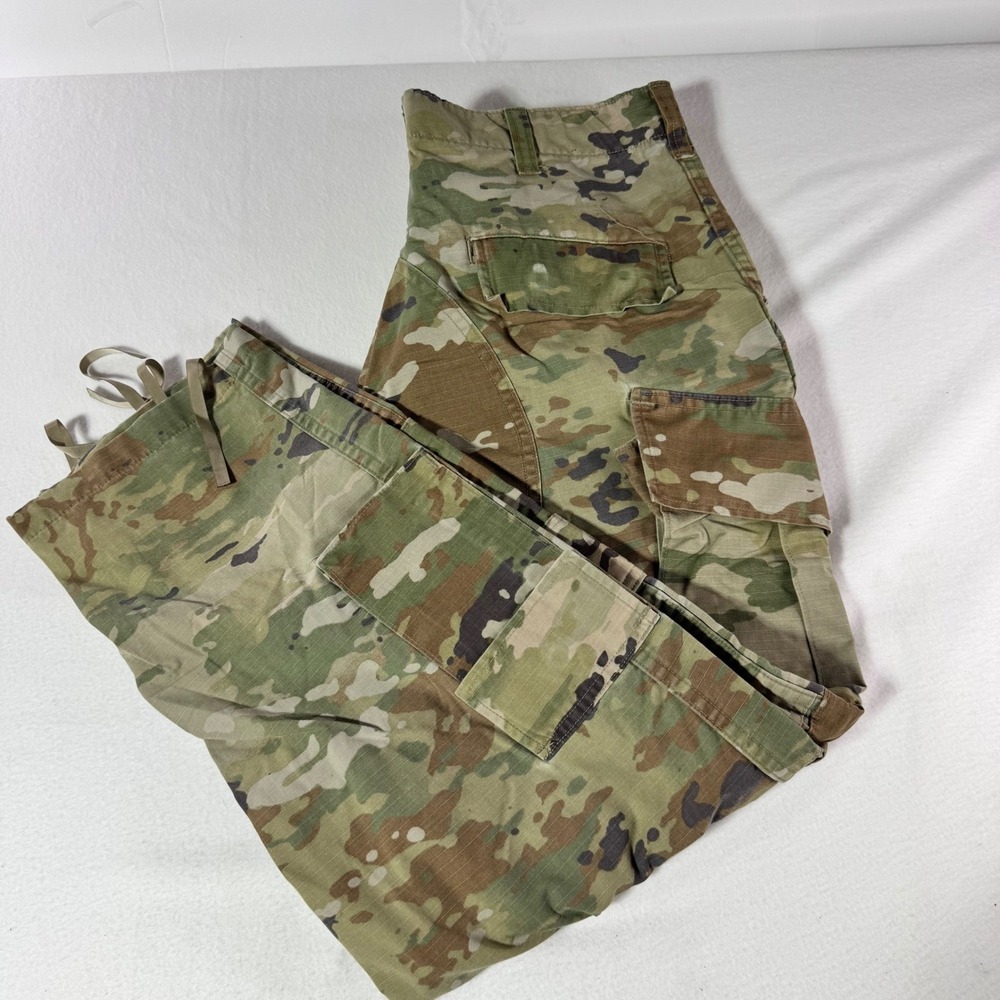 Military OCP Multicam Cargo Pants 34x27 Tactical‎ Ripstop Camouflage Trousers
